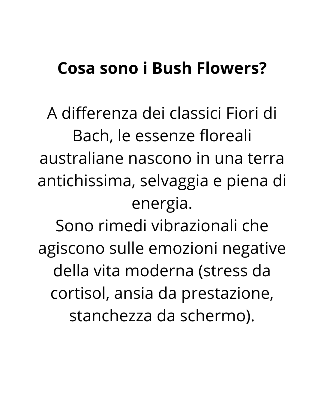 I FIORI AUSTRALIANI ERBORISTERIA SCANDELLARI NONANTOLA MODENA