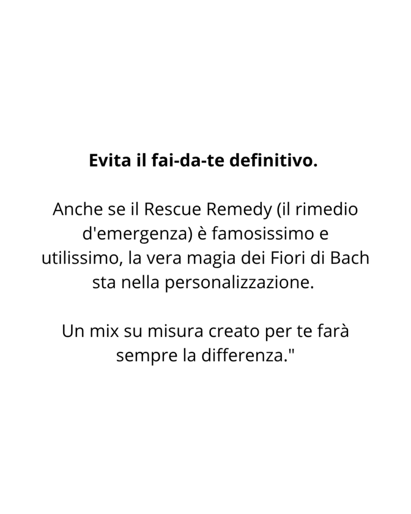 Fiori di Bach